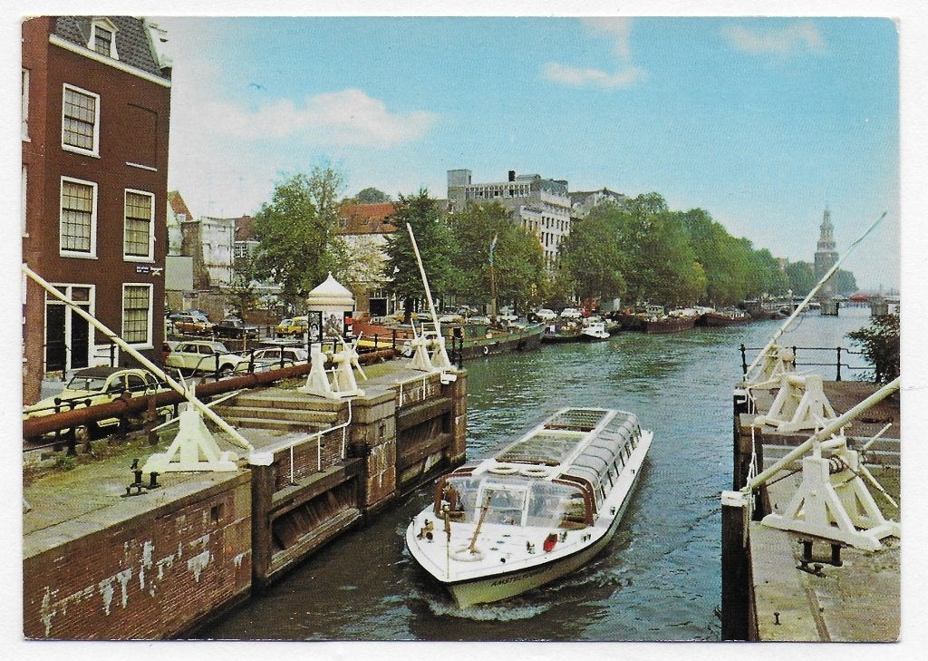 Amsterdam Ongelopen Ansichtkaart (B4211 ), Verzamelen, Ansichtkaarten | Nederland, Ophalen of Verzenden, 1980 tot heden, Ongelopen