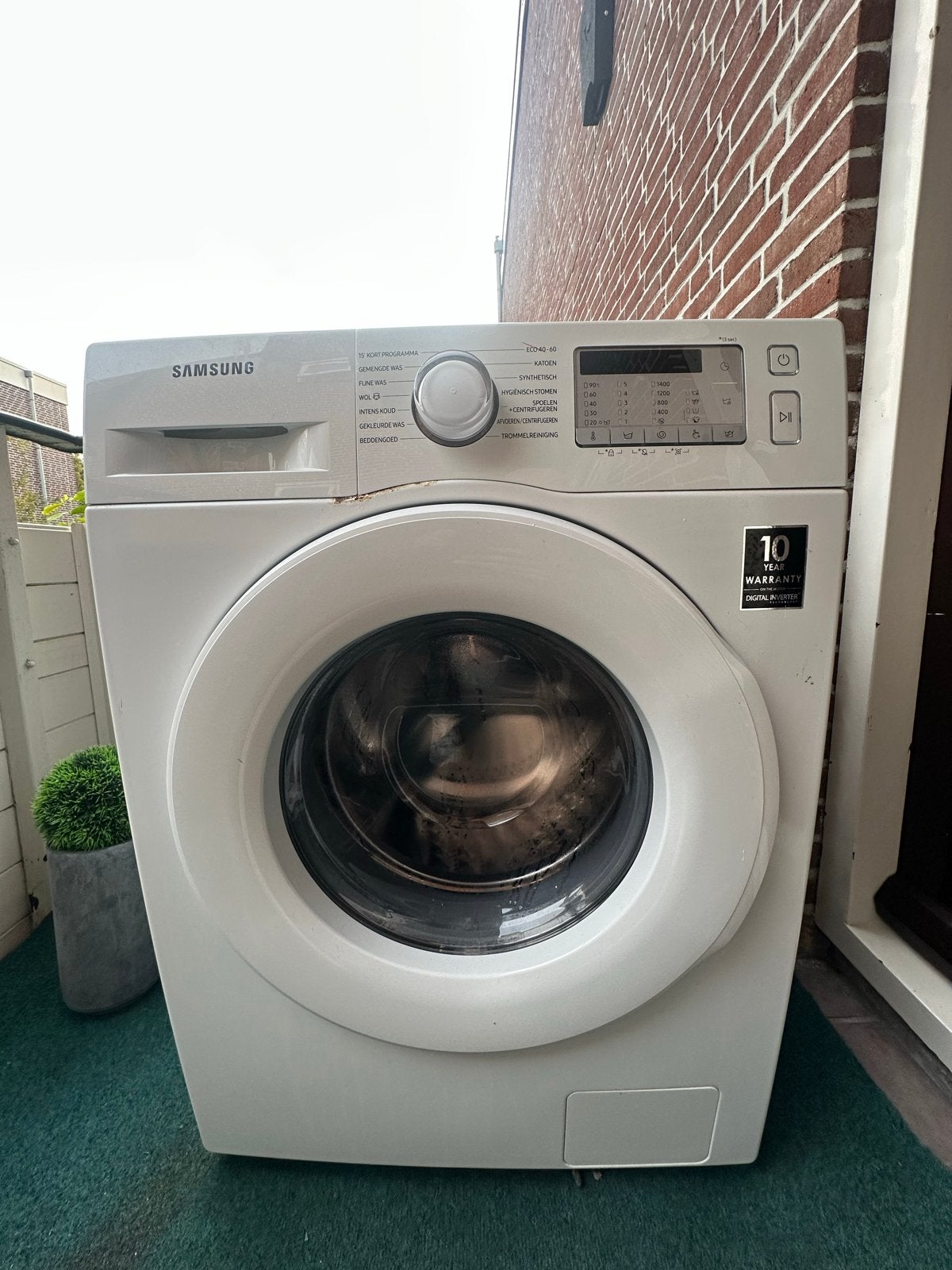 Samsung wasmachine WW70TA049TH/EN - Onderhoud nodig, 6 tot 8 kg, Ophalen, Gebruikt