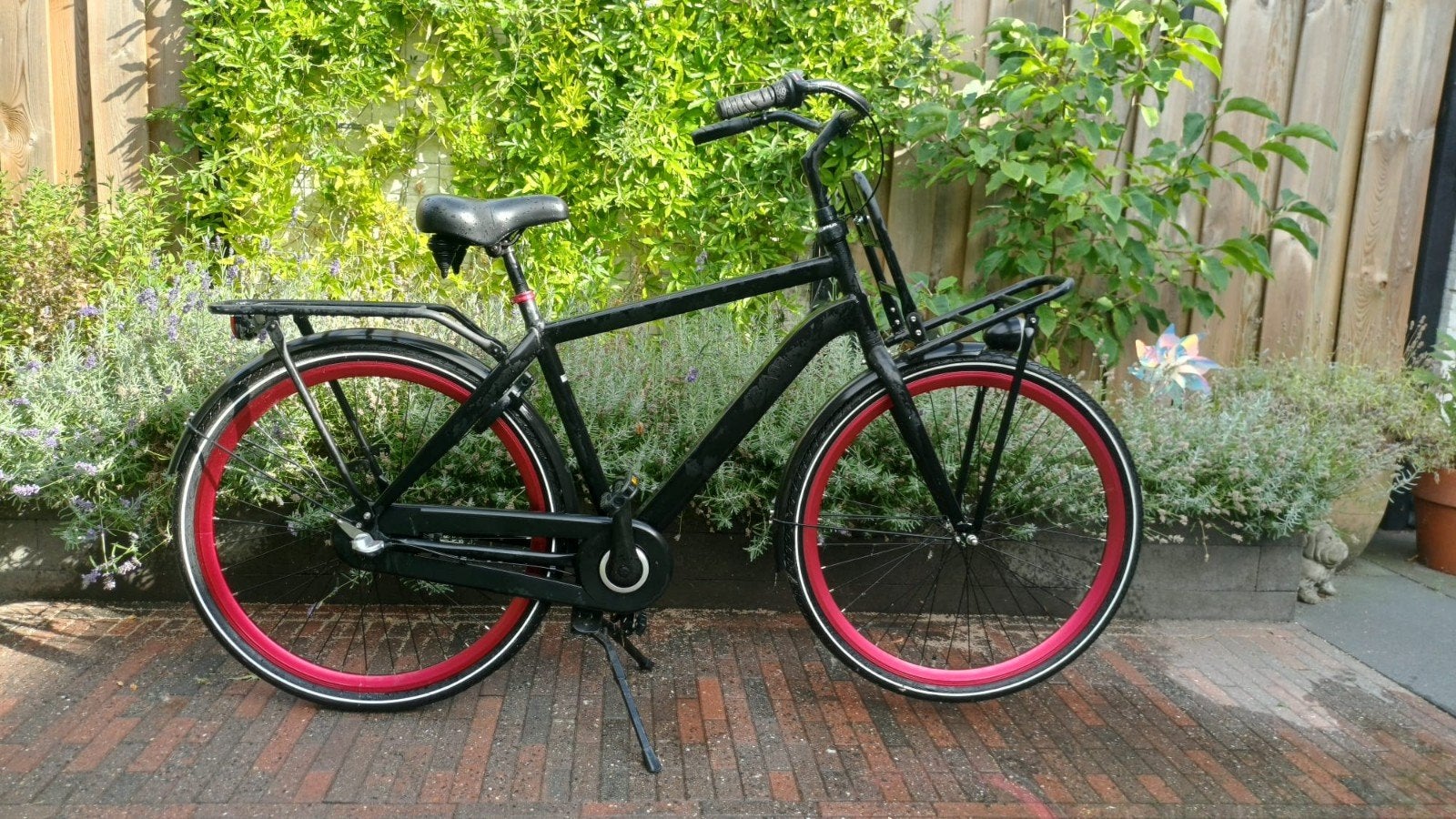 BAM Heren transport fiets 28 inch met versnellingen, Gebruikt, Velgrem, Versnellingen, 57 tot 61 cm