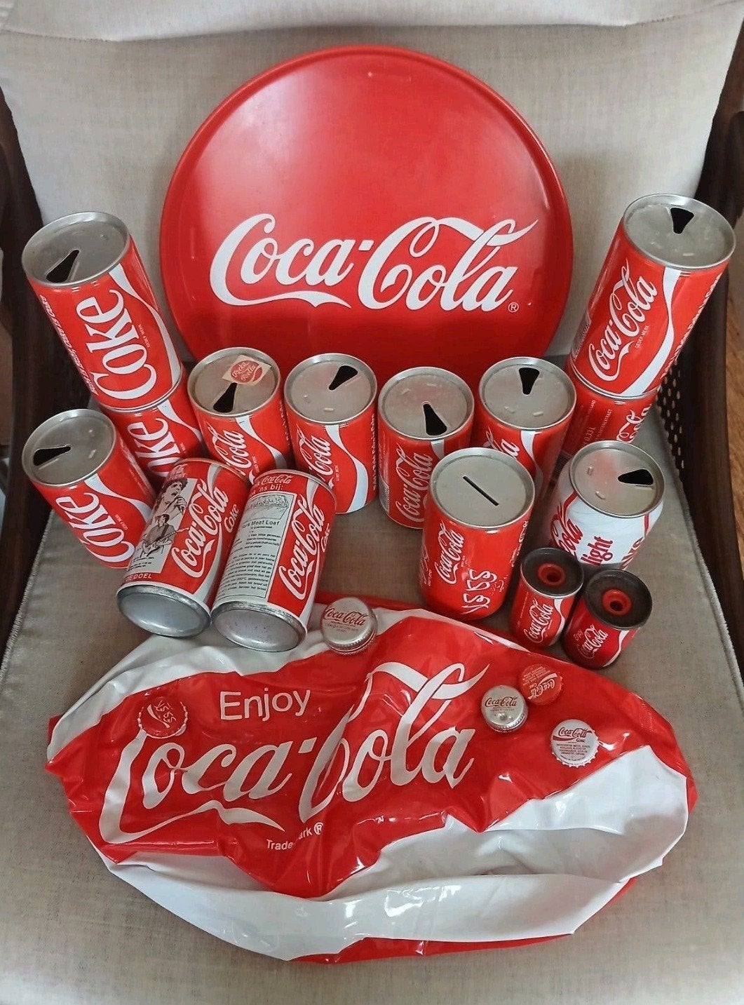Unieke Coca-Cola verzameling 1985-1988, Ophalen, Gebruikt, Overige typen