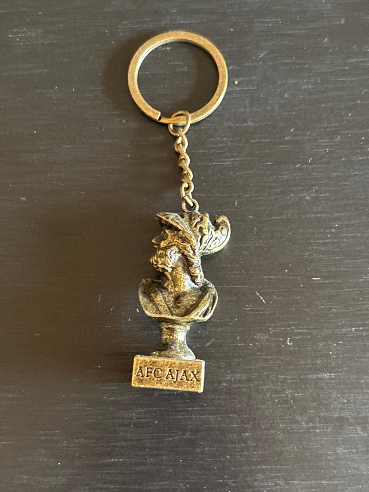 Oude Ajax Sleutelhanger - Klassiek AFC Ajax Design, Ophalen of Verzenden, Gebruikt, Sport