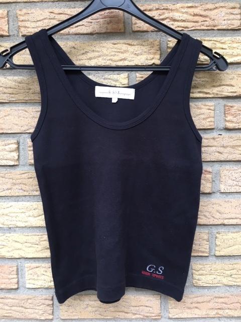 Gigue hemdje donkerblauw XS / 34 - 36 NIEUW, Gigue, Nieuw, Zonder mouw, Maat 34 (XS) of kleiner