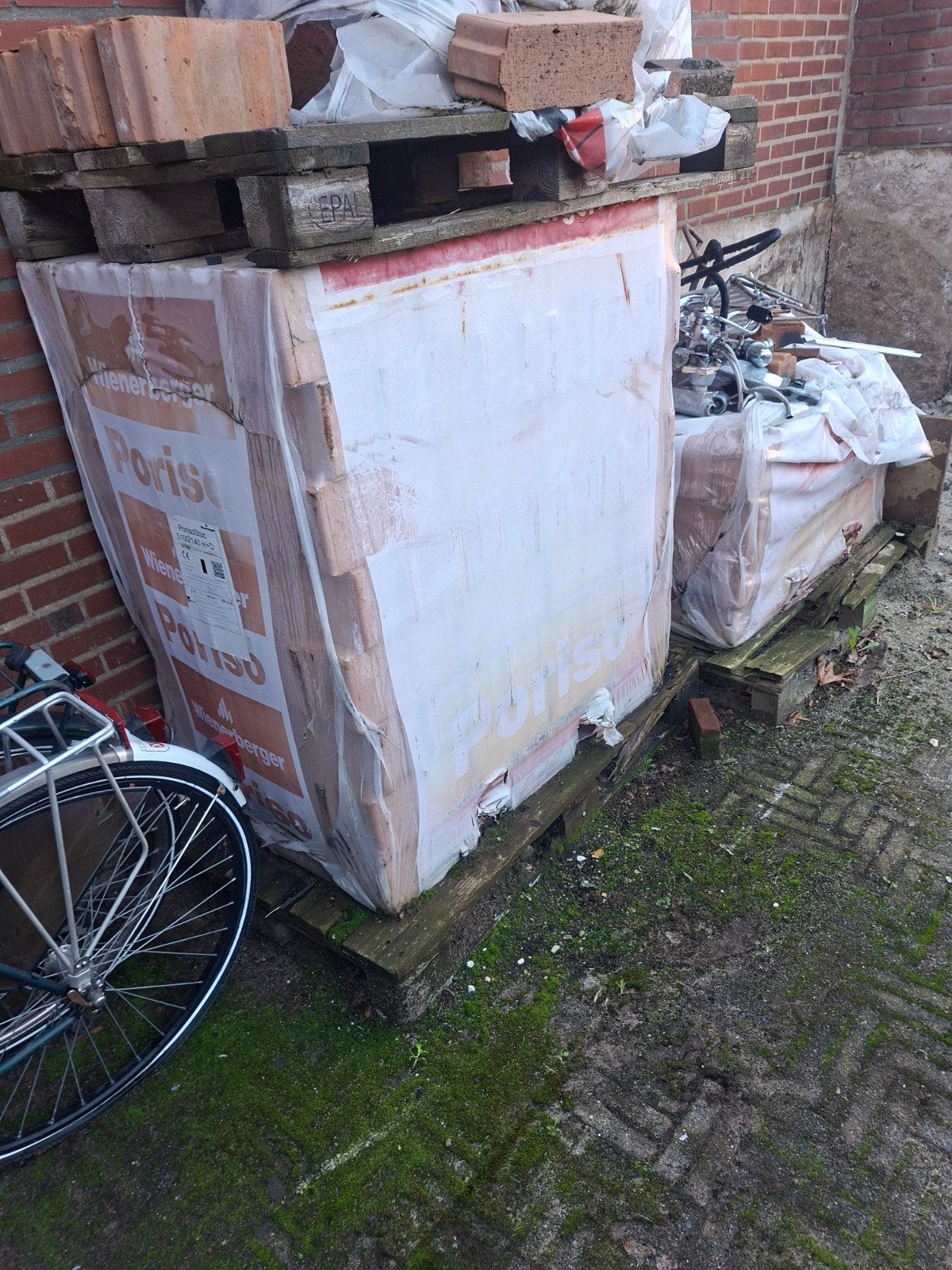 Wienerberger PorisoStuc S100/140 H+D stenen, Doe-het-zelf en Verbouw, Ophalen, Nieuw