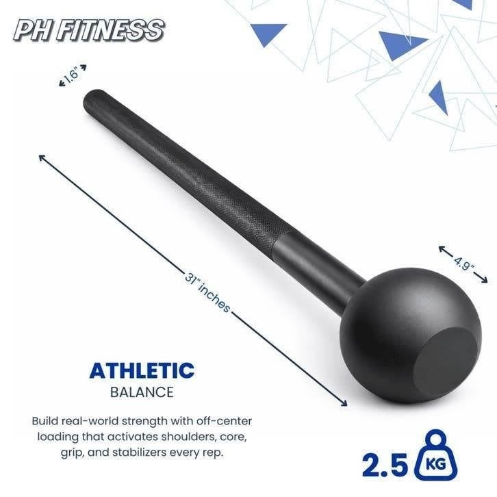 PH Fitness Steel Macebell - Functional Training, Support@phfitness.nl, Ophalen of Verzenden, Zurichstraat 20, 6135 LP Sittard, Nederland