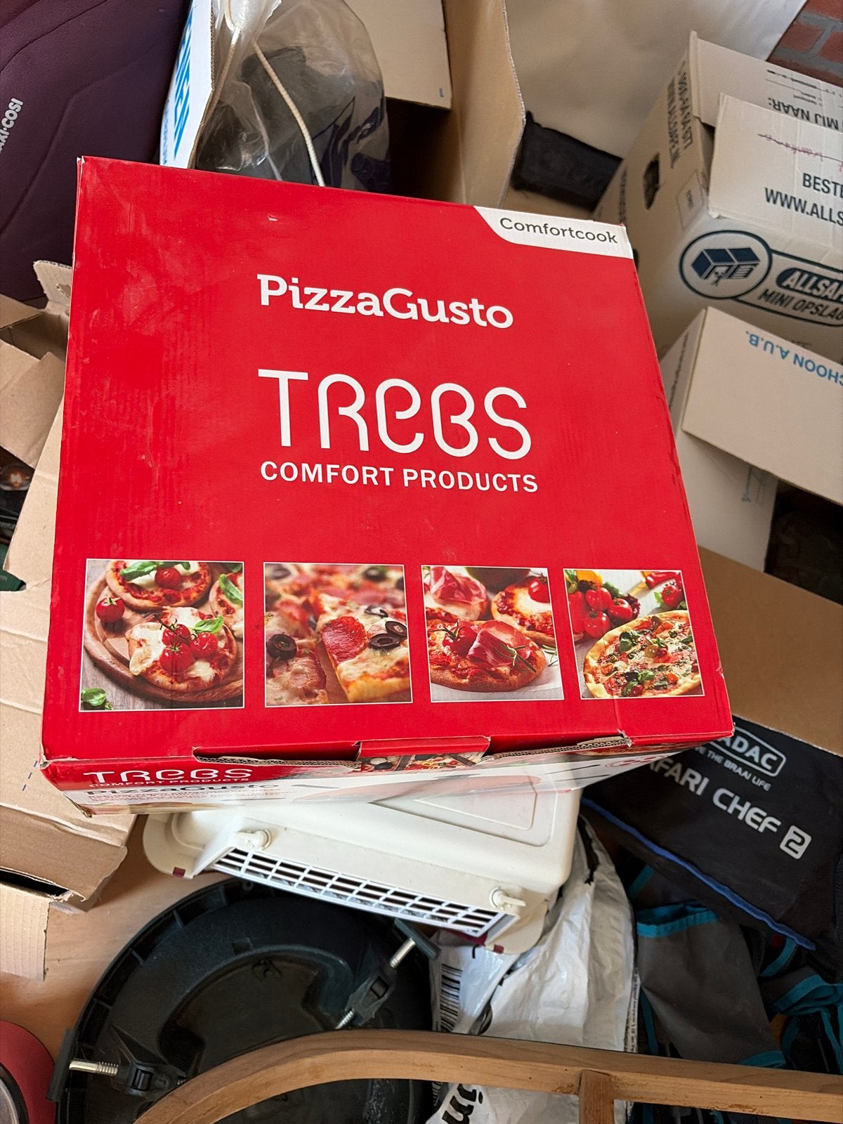 PizzaGusto Trebs Comfort Products pizzarette, Ophalen, Zo goed als nieuw