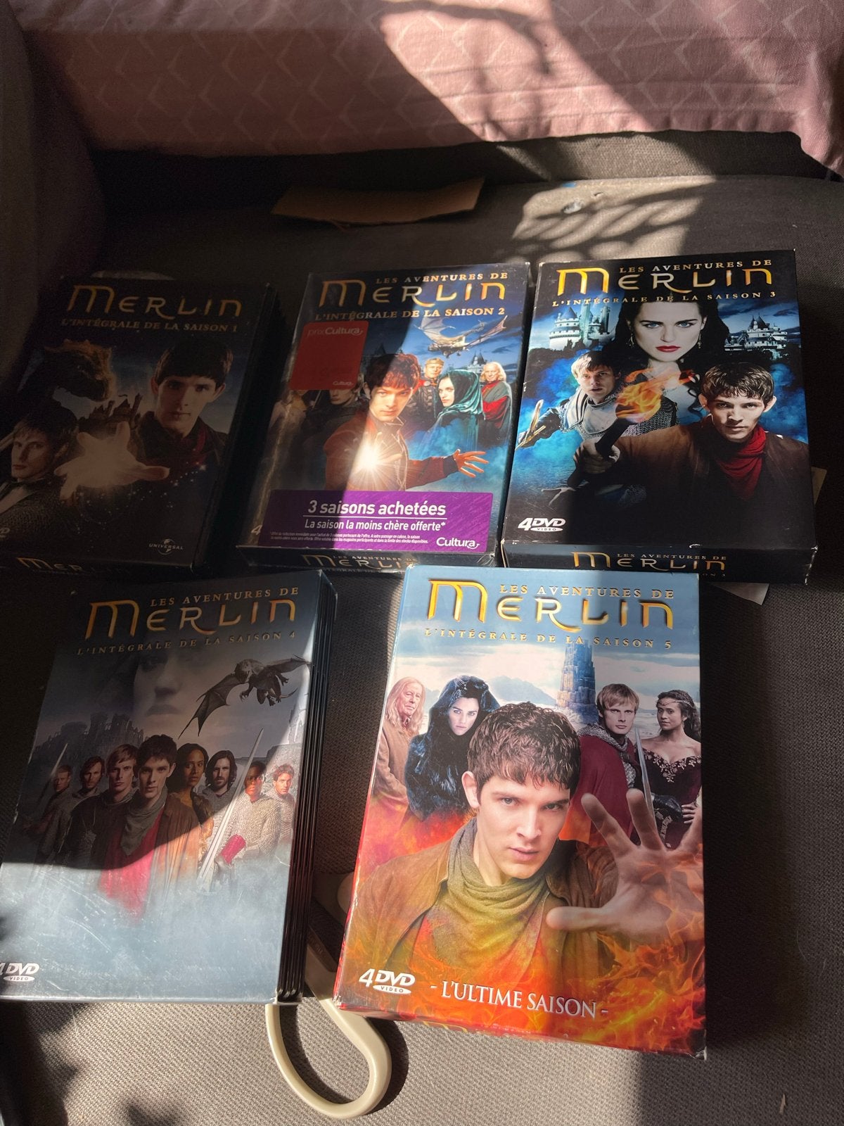 Merlin Complete Serie DVD Box (Seizoen 1-5), Cd's en Dvd's, Science Fiction en Fantasy, Ophalen of Verzenden, Zo goed als nieuw