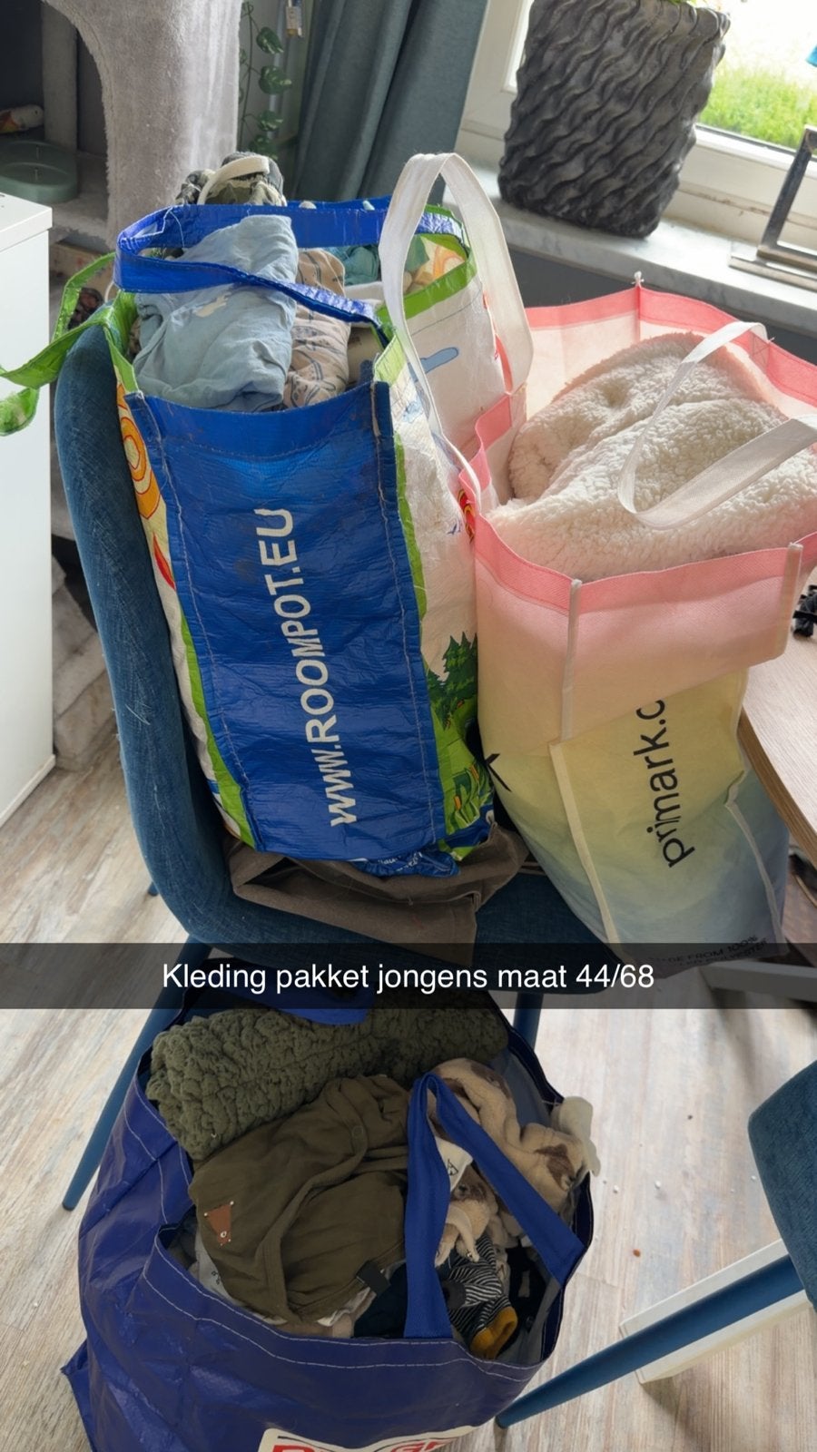 Kledingpakket jongens H&M Zeeman Wibra Noppies Primark 44/68, Ophalen, Gebruikt, Overige maten