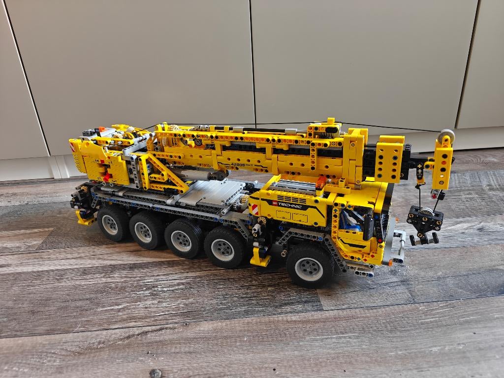 LEGO Technic 42009 Mobiele zware kraan, Kinderen en Baby's, Speelgoed | Duplo en Lego, Ophalen of Verzenden, Gebruikt, Complete set