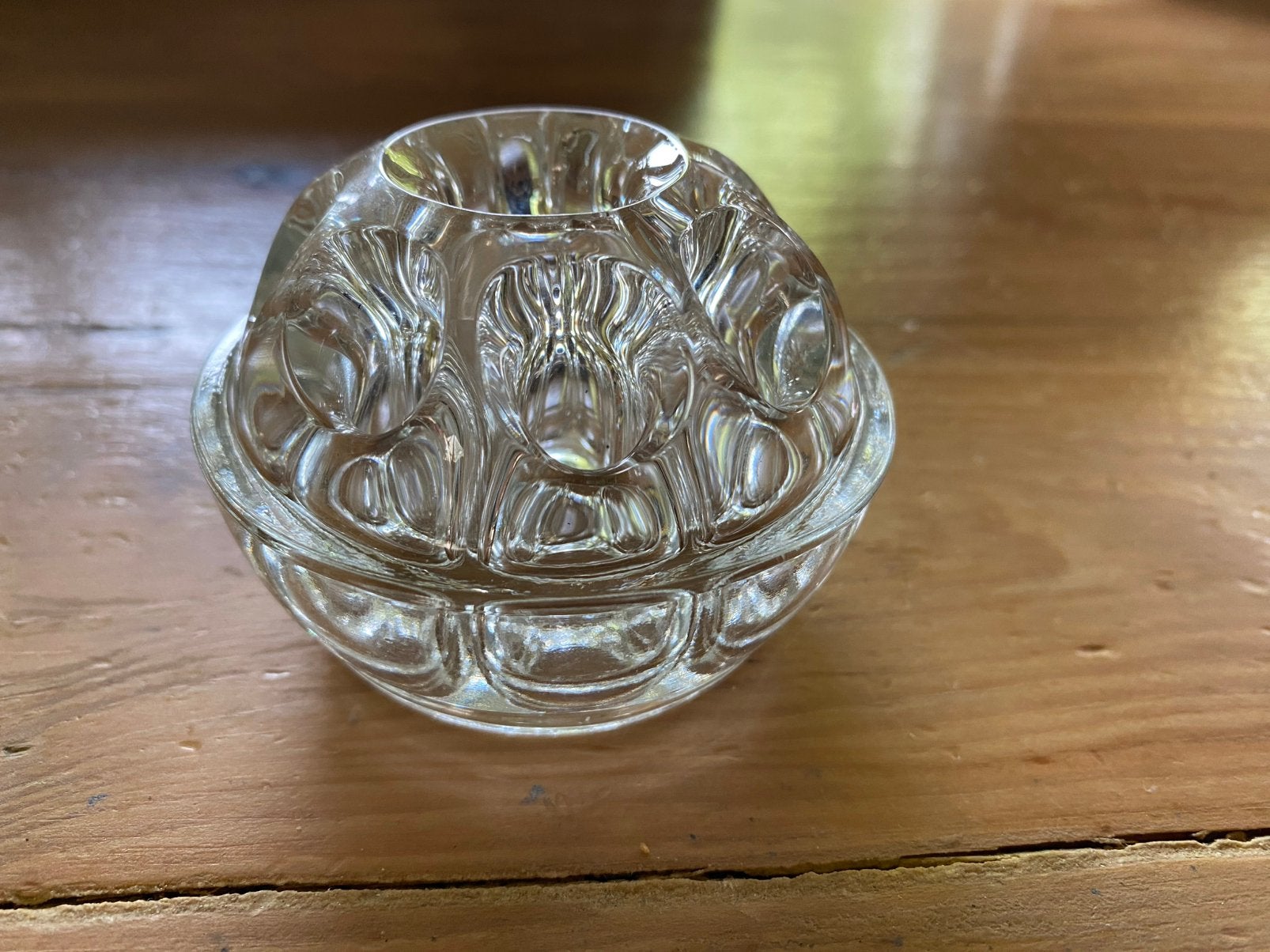 Glazen bloemsteker - bloemkikker, Ophalen of Verzenden, Zo goed als nieuw, Glas