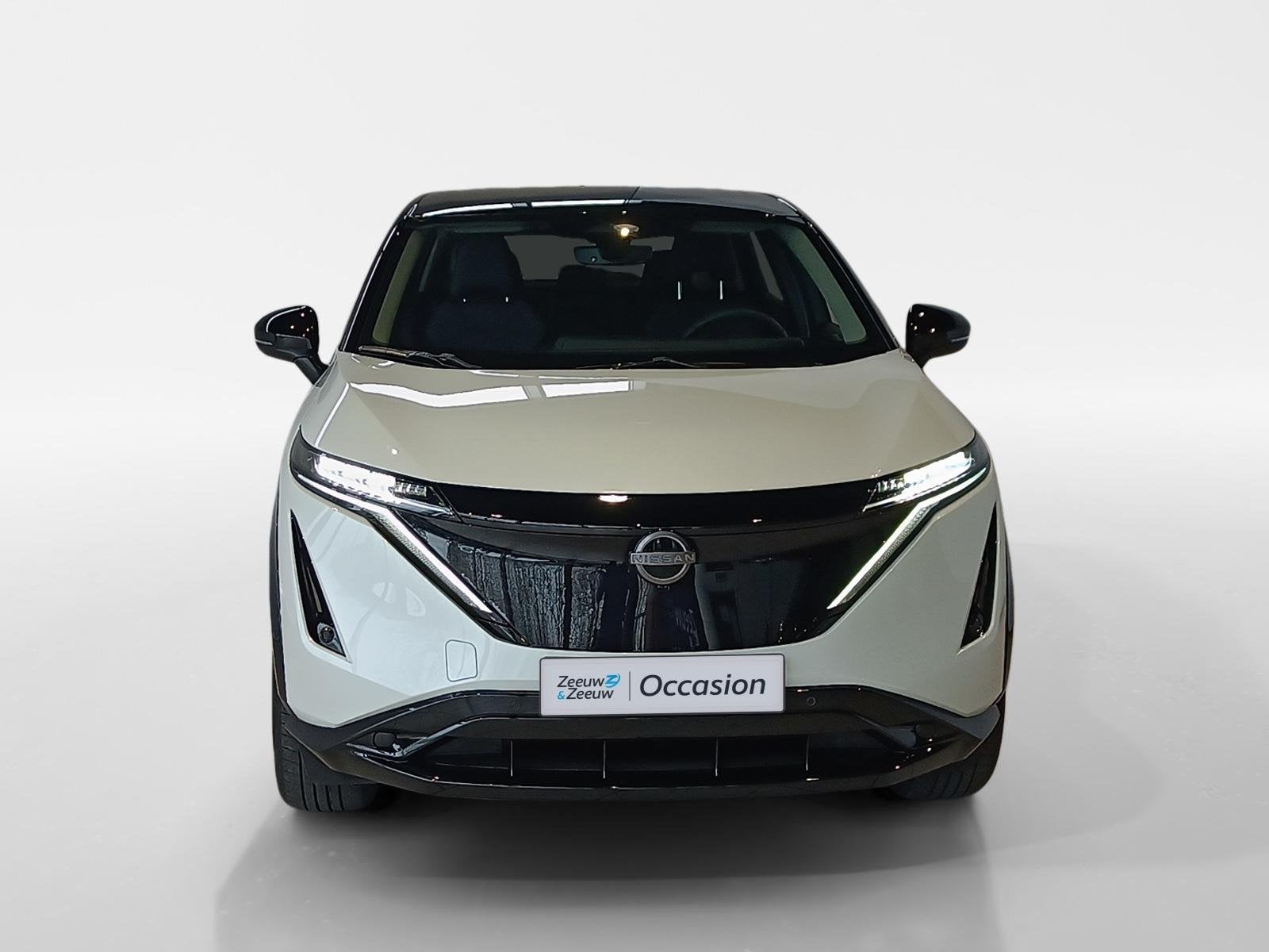 Nissan Ariya Limited Edition 66 kWh *afneembare trekhaak*Ach, Auto's, Dealer onderhouden, Stof, Gebruikt, Wit