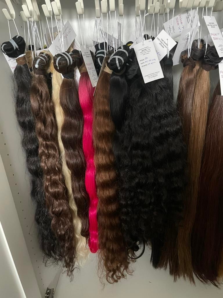 Top kwaliteit indiaas haar 100% human hair 1 donor, India, Nieuw, Ophalen of Verzenden, India