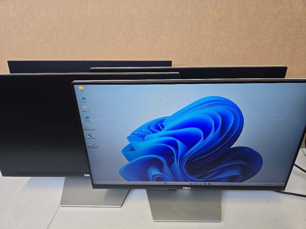 (4x) - Dell S2421HN in nette staat (met witte achterkant), HDMI, Kantelbaar, Ccservice, Refurbished