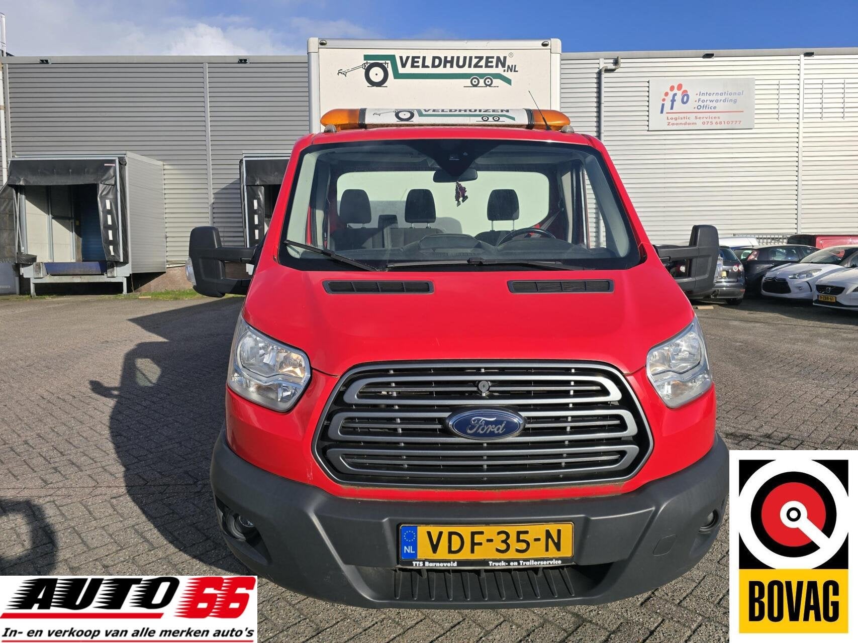 Ford Transit 2.0 TDCI L1H1 Ambiente 130 PK BE trekker, Stof, Met garantie (alle), 2800 kg, Ford