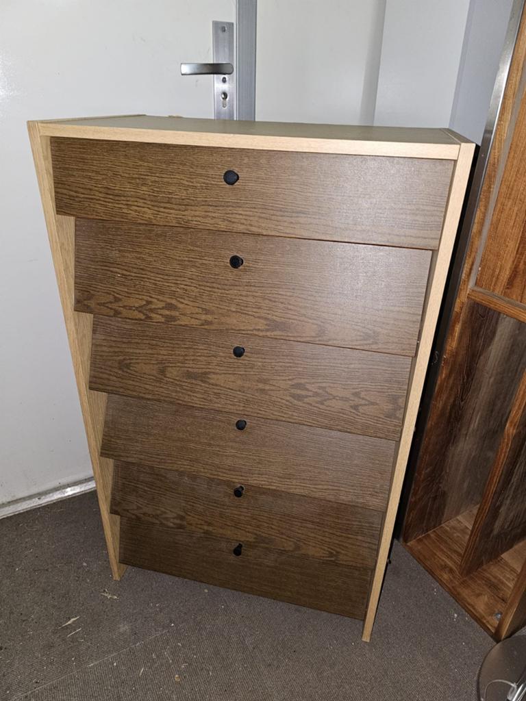 Mid century schoenenkast  jaren 60, Huis en Inrichting, Ophalen, Gebruikt