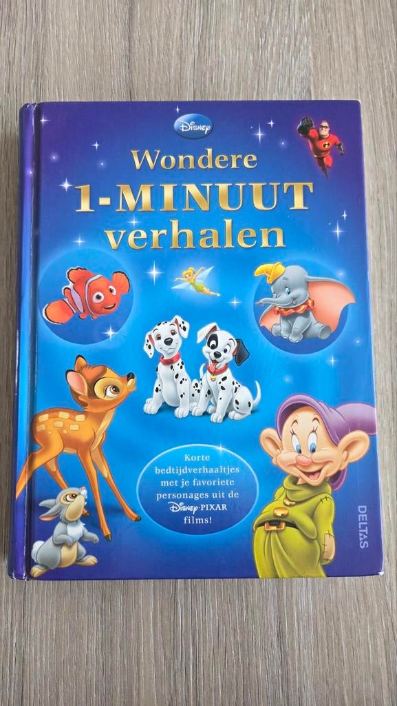 Disney Wondere 1-Minuut Verhalen - Korte Bedtijdverhaaltjes, Ophalen of Verzenden, Zo goed als nieuw, Sprookjes