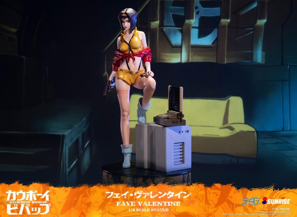 First 4 Figures Cowboy Bebop Faye Valentine Statue, Verzamelen, Beelden en Beeldjes, Ophalen of Verzenden, Nieuw, Overige typen