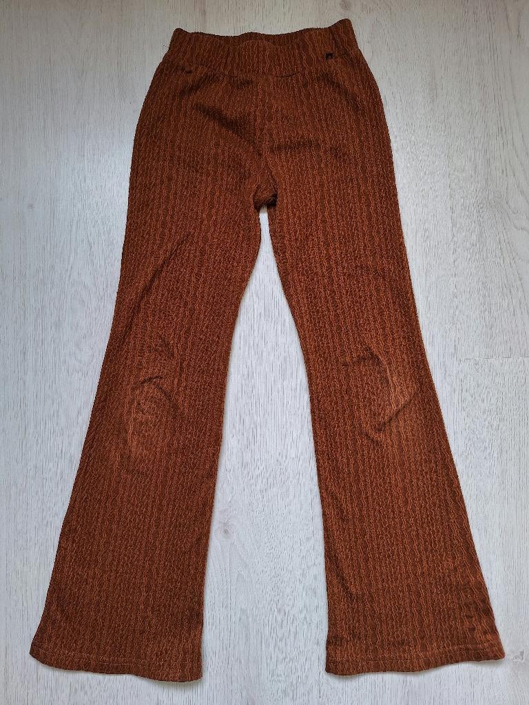 Bruine broek van WE Fashion, maat 134 - GRATIS, Gebruikt, Meisje, WE Fashion, Ophalen