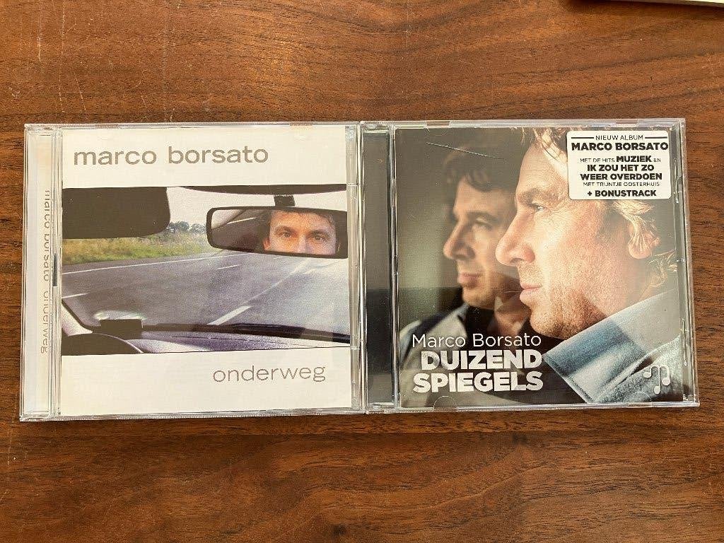 Marco Borsato - Onderweg + Duizend Spiegels, Ophalen of Verzenden, Gebruikt, Pop, Album