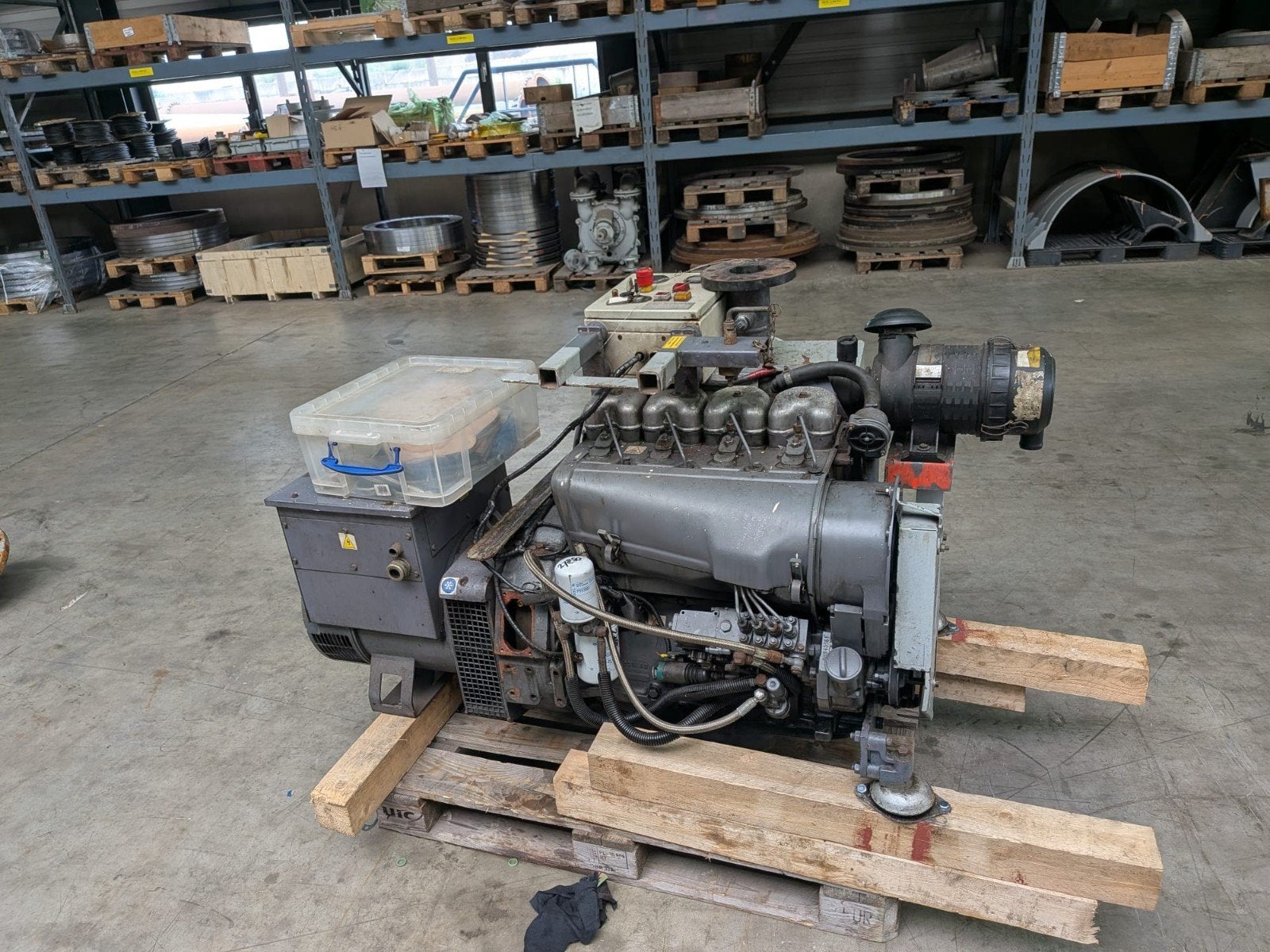 Deutz Leroy Somer generatorset 40 Kw, Ophalen of Verzenden, Gebruikt, 30 kVA of meer, Dieselolie
