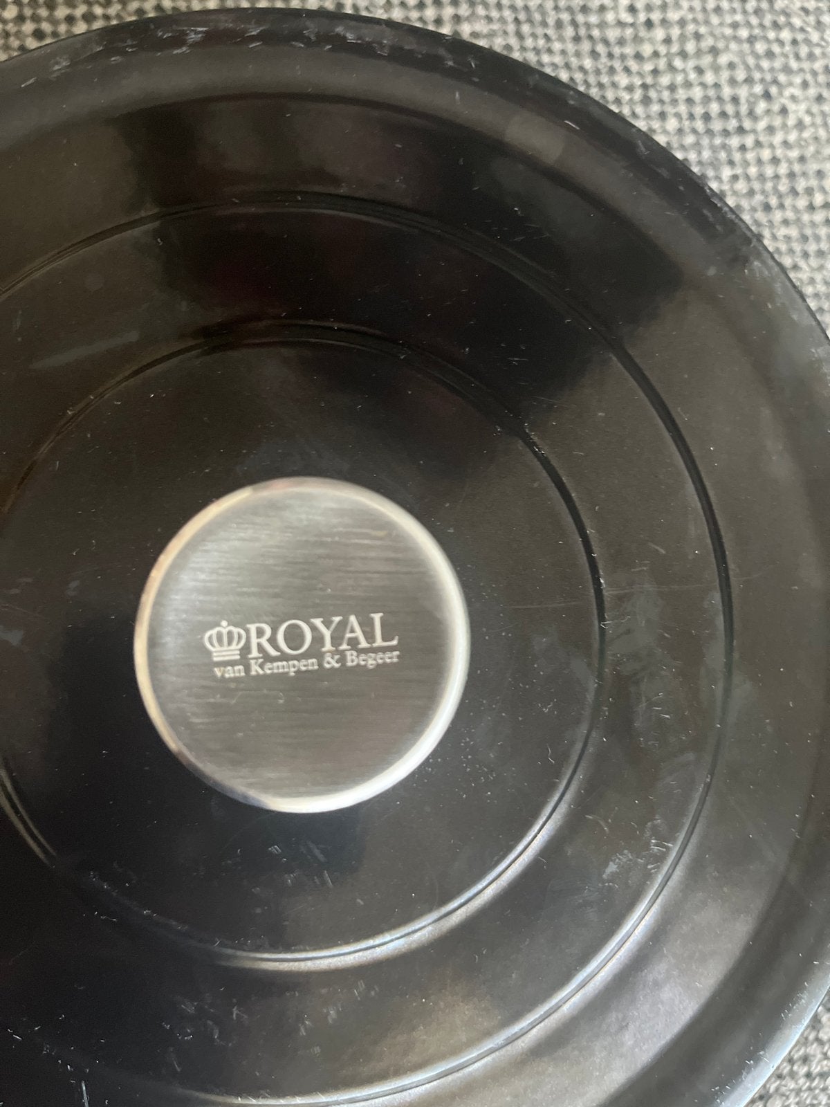 Royal van Kempen & Begeer Gietijzeren Braadpan, Huis en Inrichting, Keuken | Potten en Pannen, Ophalen of Verzenden, Zo goed als nieuw