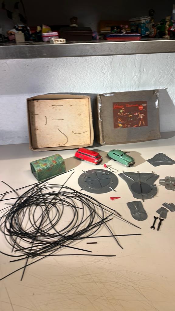 Schuco Varianto Set uit 1950 als nieuw, Antiek en Kunst, Ophalen of Verzenden