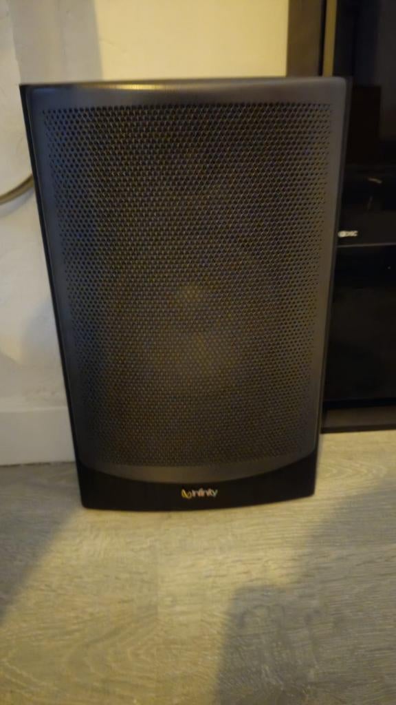 Infinity Beta 20 Speakers en Subwoofer - Uitstekende Staat, Audio, Tv en Foto, Luidsprekers, Zo goed als nieuw, 120 watt of meer
