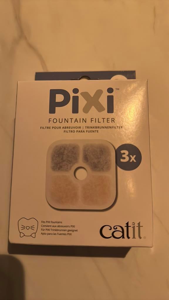 Pixi Fountain Filter, Ophalen of Verzenden, Kat