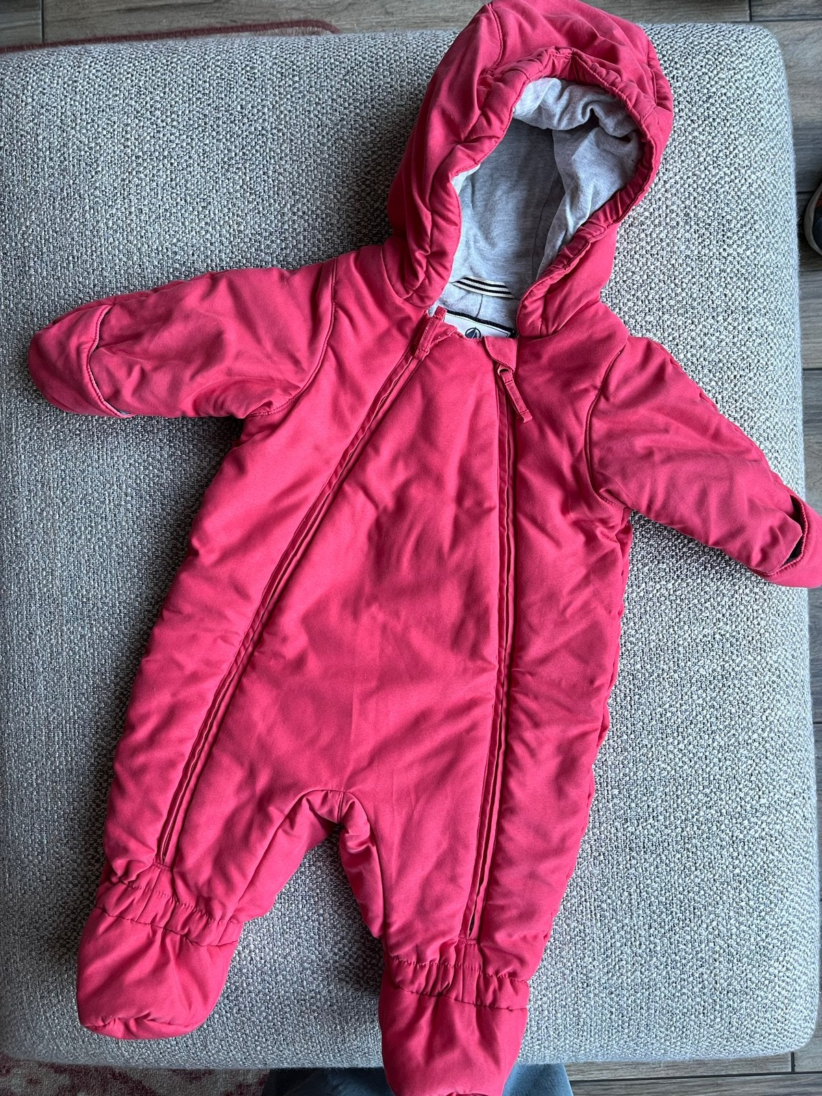 Petit Bateau jas pak voor baby 6 maanden, Ophalen, Gebruikt, Jongetje of Meisje