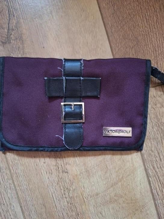 Viktor & Rolf toilettasje (klein), Ophalen of Verzenden, Gebruikt, Paars