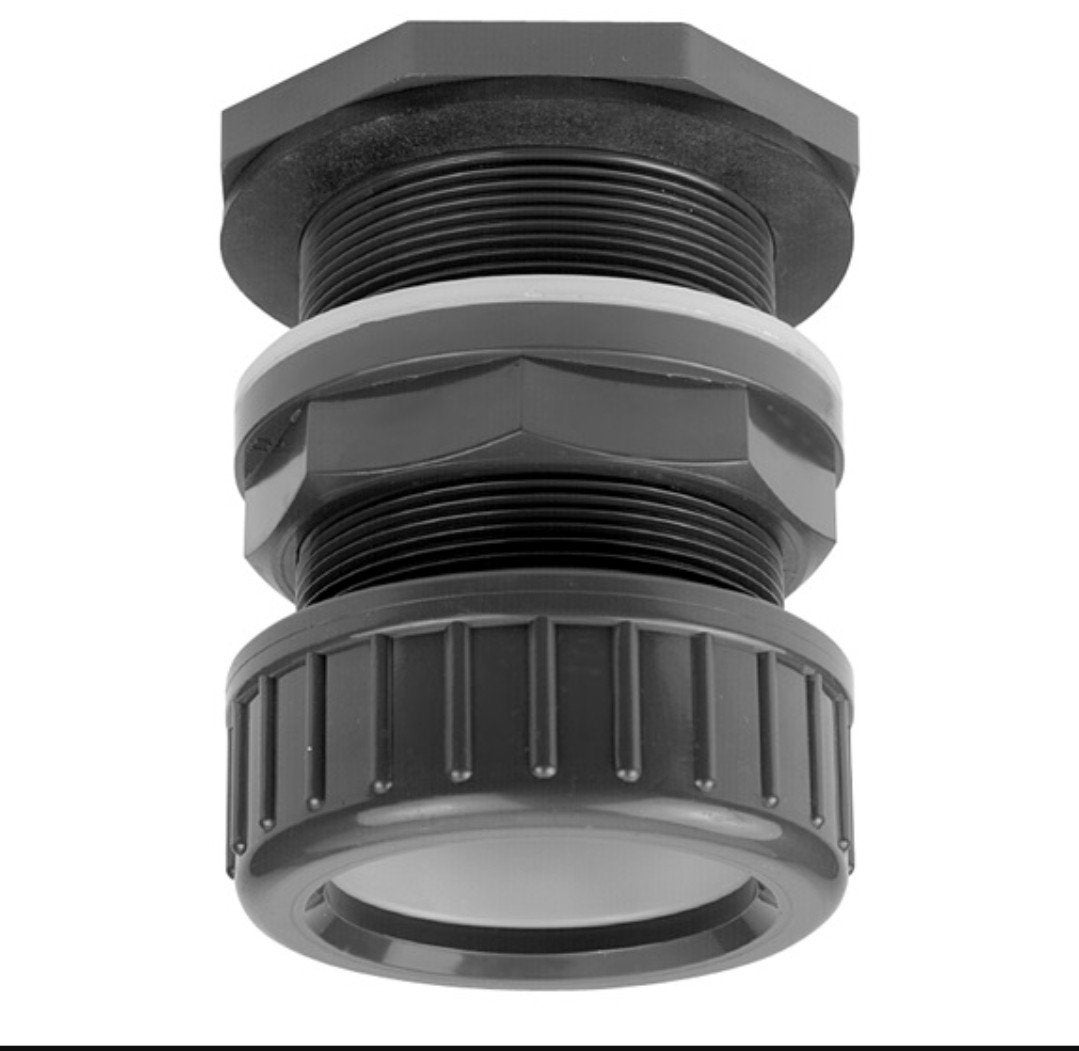 PVC DOORVOER 63 KLEM x 2½”, Afvoer, Pvc, Nieuw, Ophalen of Verzenden