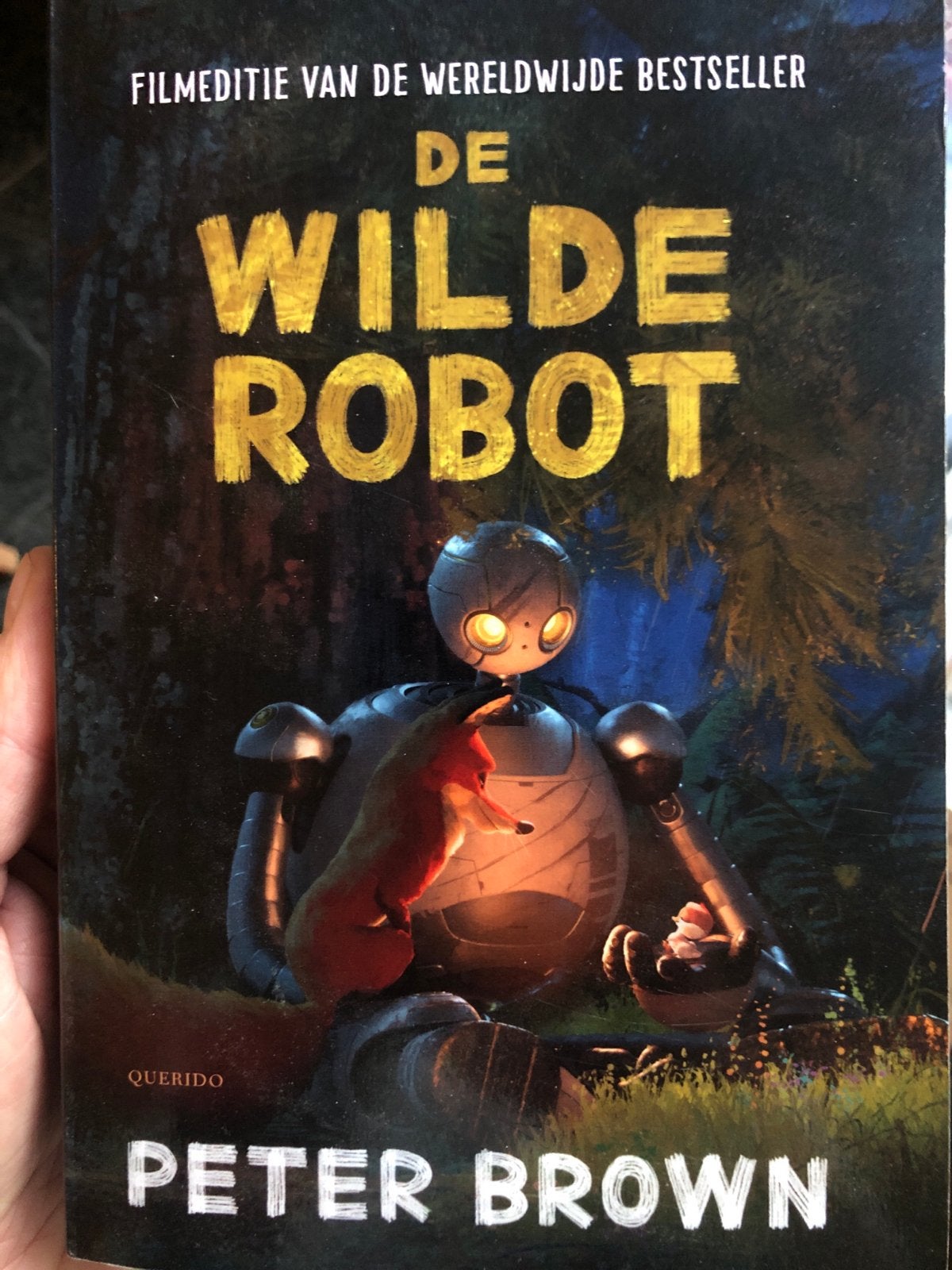 De Wilde Robot - Peter Brown (Filmeditie), Ophalen of Verzenden, Zo goed als nieuw, Fictie algemeen