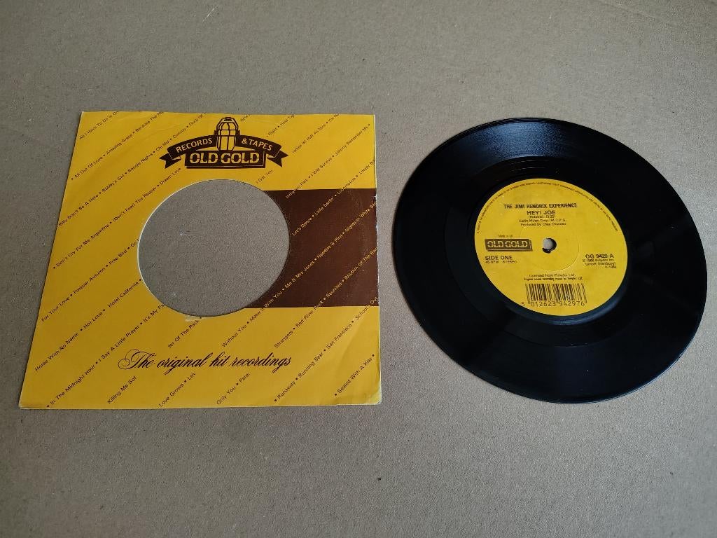 7" Single: Jimi Hendrix - Hey! Joe (1984), Verzenden, Gebruikt, 7 inch, Pop
