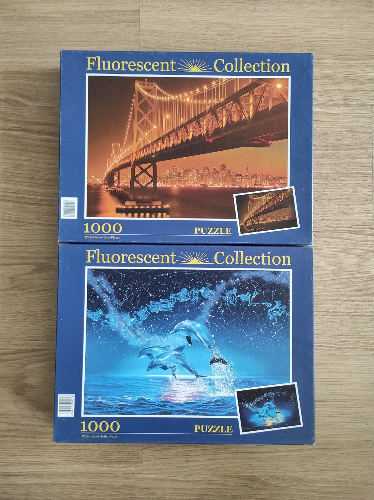 Puzzelbundel 9 puzzels, Ophalen of Verzenden, Minder dan 500 stukjes