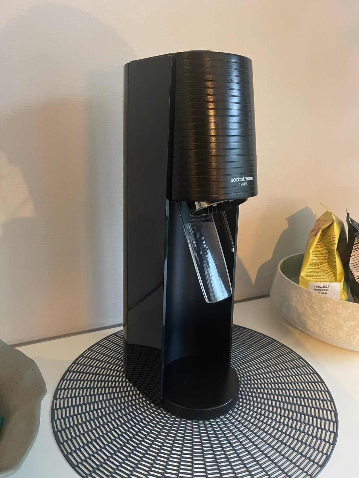Sodastream zwart terra, Ophalen, Gebruikt