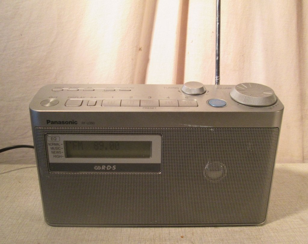 Prima Draagbare Radio van Panasonic, Audio, Tv en Foto, Radio's, Ophalen of Verzenden, Zo goed als nieuw, Radio