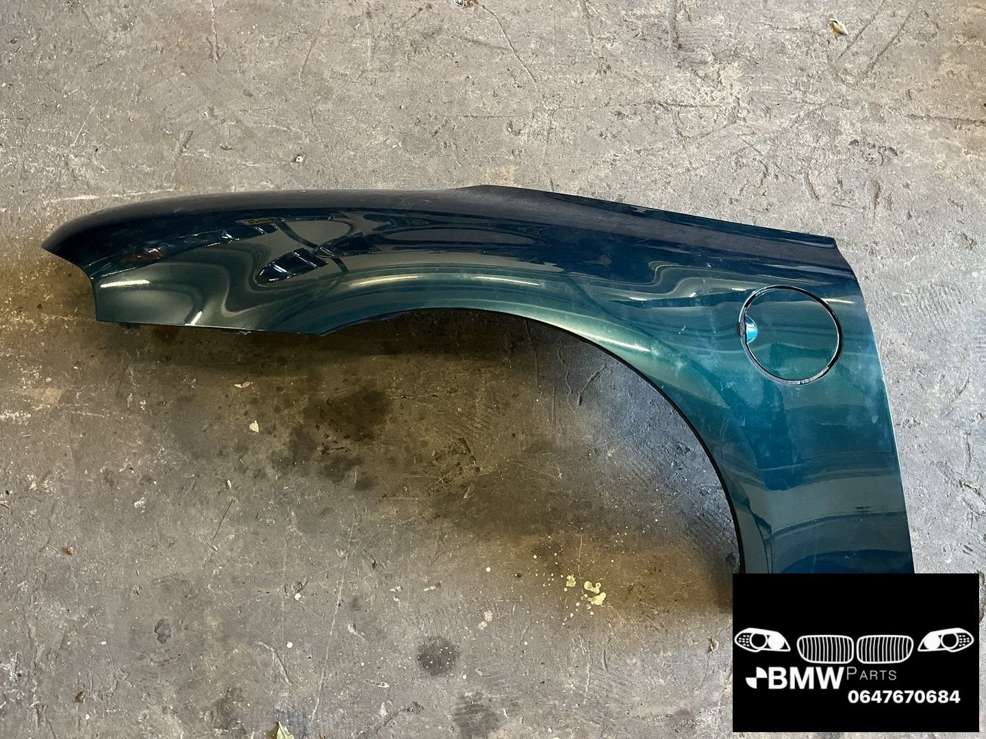 Zijscherm achterscherm rechts Bmw Z3 groen, Auto-onderdelen, Gebruikt, -, -, Rechts