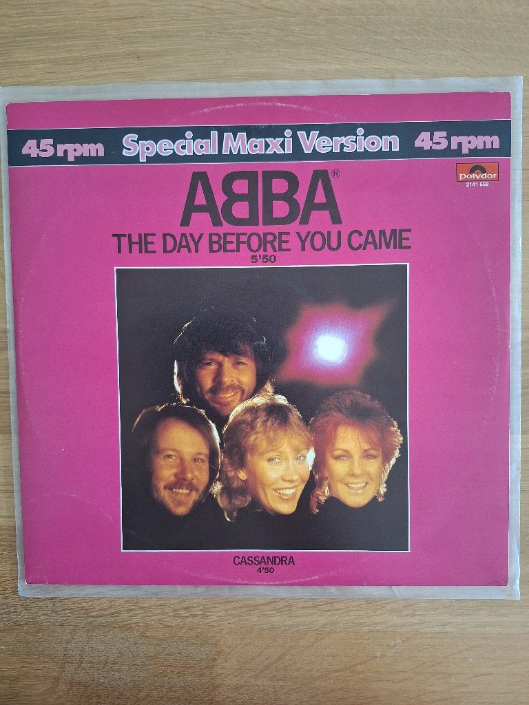 ABBA - The Day Before You Came (Special Maxi Version) EP, Fotohoes, Gebruikt, EP, 12 inch