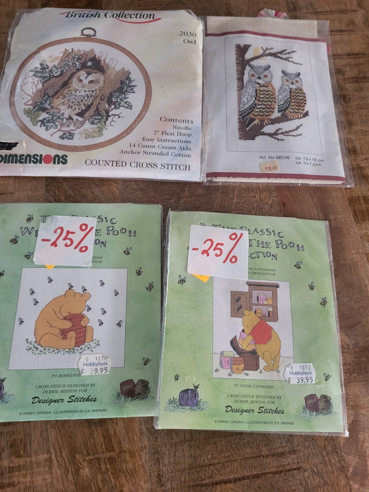 Borduurpakketten., Ophalen of Verzenden, Nieuw, Borduurpakket