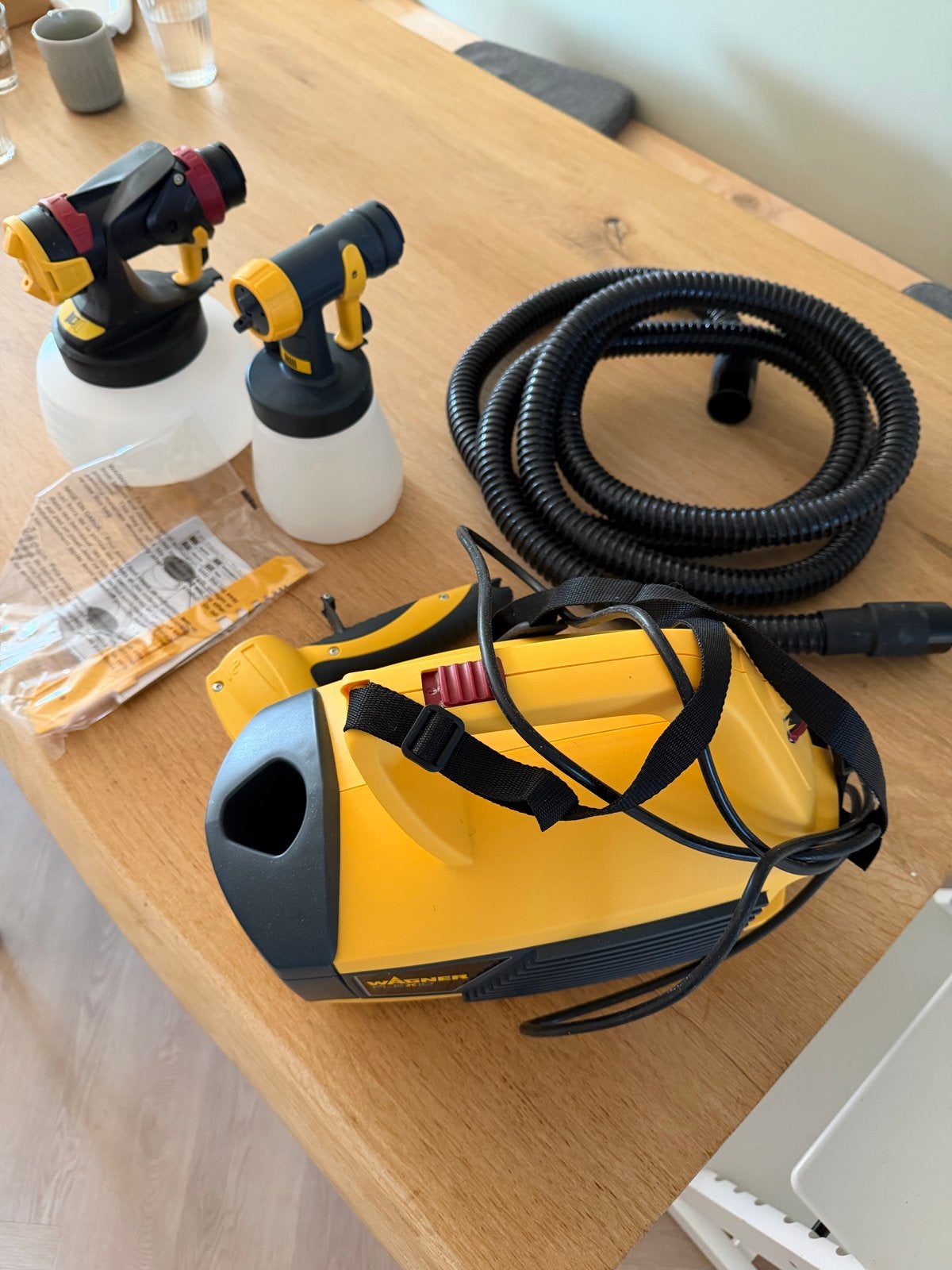 Wagner W690 Flexio verfspuit - Zo goed als nieuw, Ophalen, Zo goed als nieuw, Verfspuit of Verfpomp