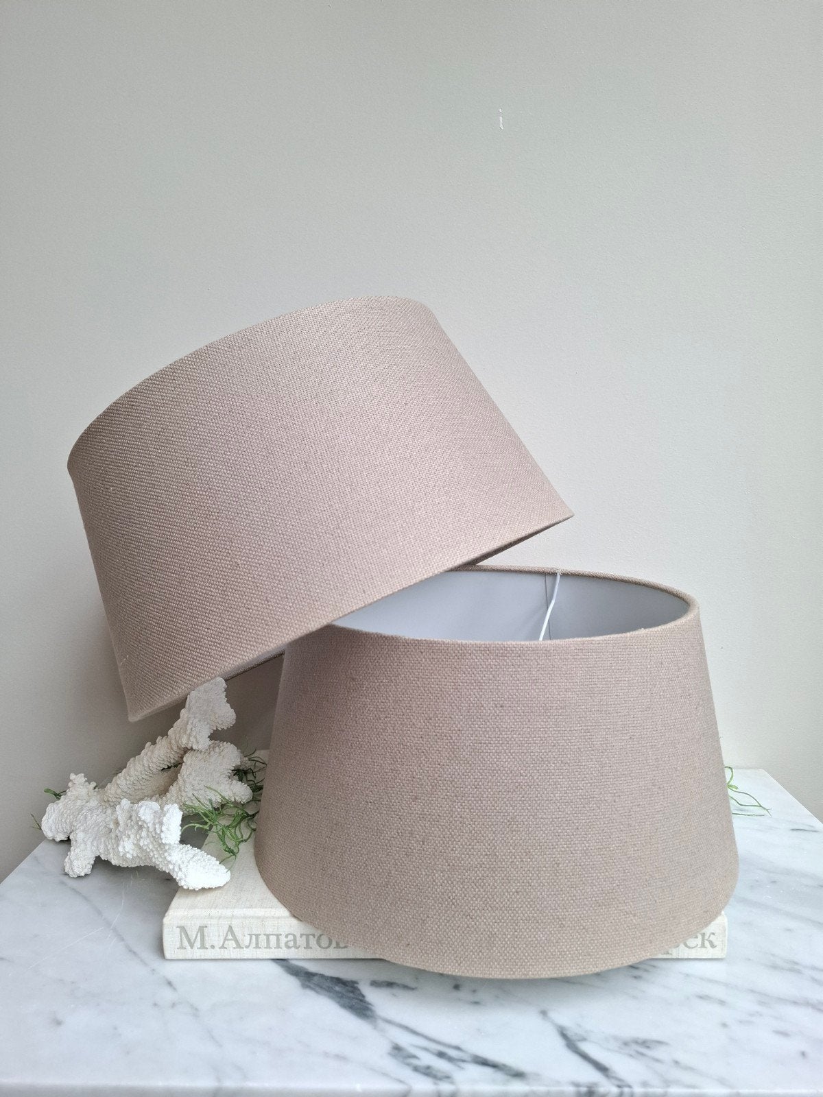 Linnen lampenkap. Nieuw. Nog 1 beschikbaar, Huis en Inrichting, Lampen | Lampenkappen, Ophalen of Verzenden, Nieuw