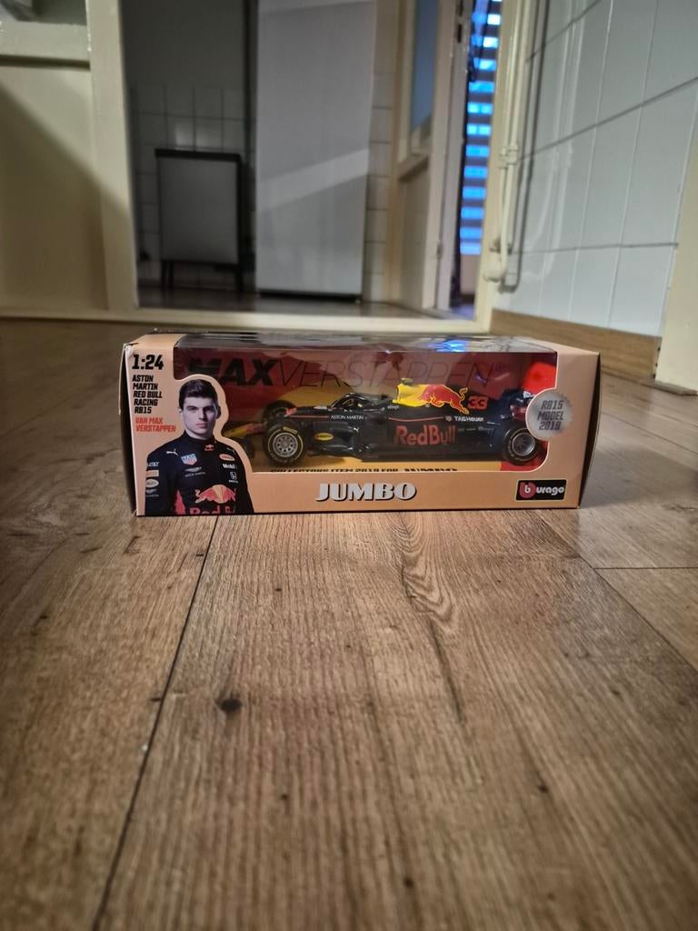 Max verstappen auto, Ophalen of Verzenden, Bburago