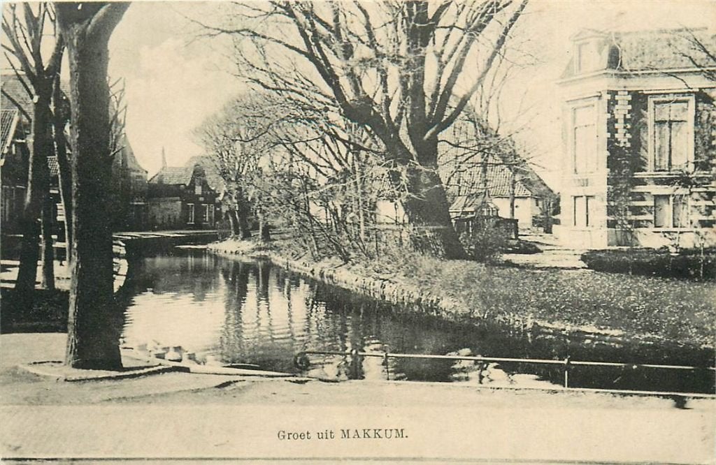 701-105-035 Makkum, Verzenden, Voor 1920, Friesland