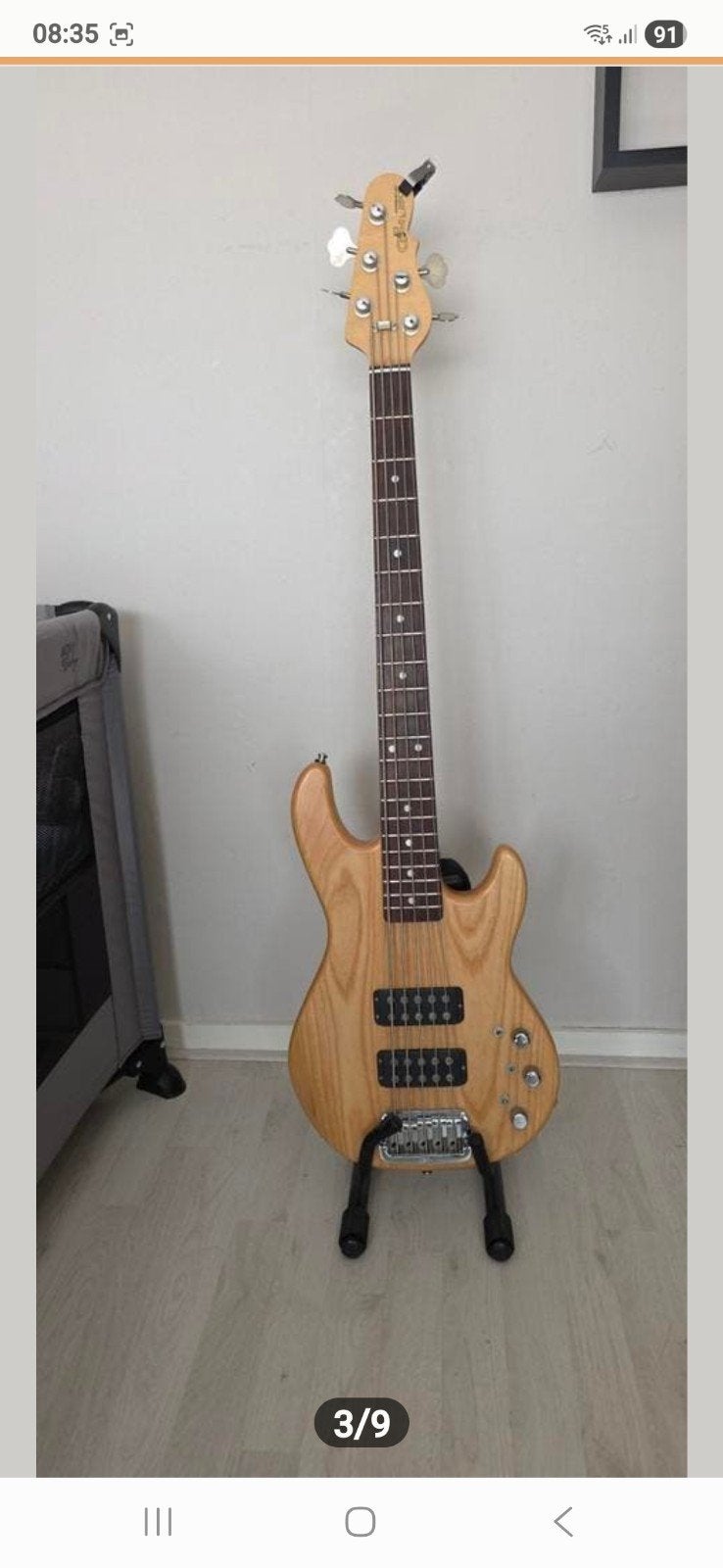 Te koop: een prachtige G&L L2500 USA Fullerton 5-sn, Ophalen, Zo goed als nieuw