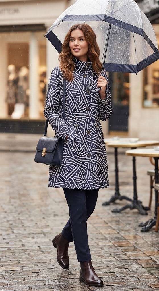 happy rainy days, Kleding | Dames, Jassen | Zomer, Zo goed als nieuw, Maat 36 (S), Happe Rainy Days, Verzenden