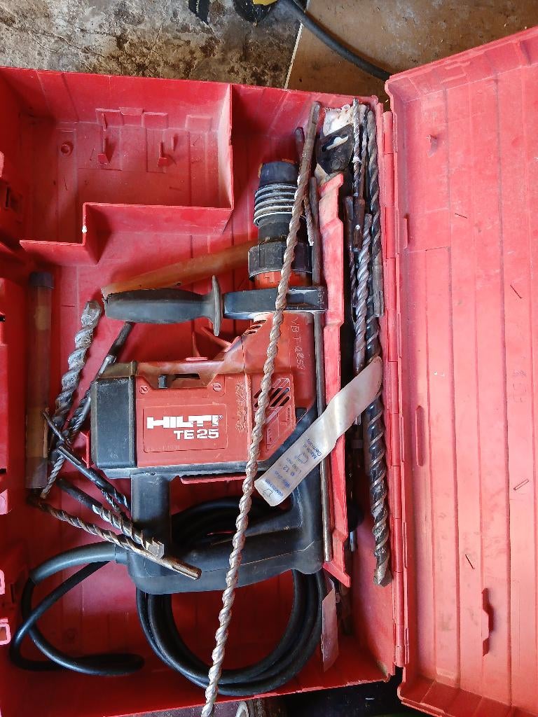 Hilti boorhamer, Doe-het-zelf en Verbouw, Gereedschap | Boormachines, Ophalen, Gebruikt, Boor- en/of Breekhamer