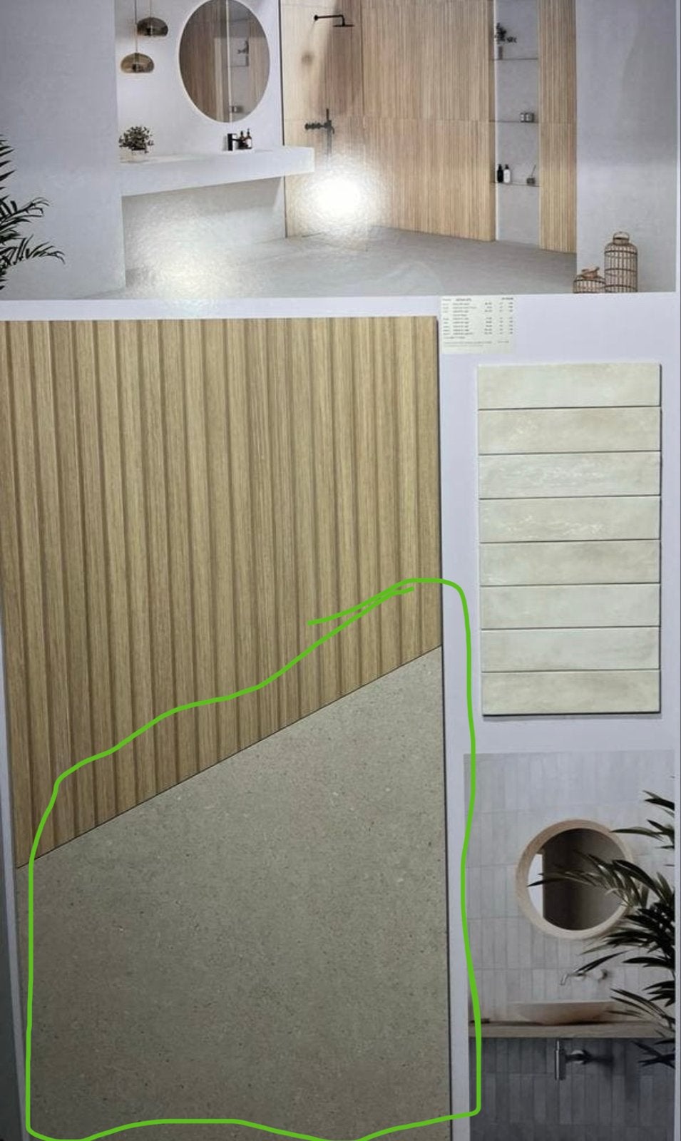 120x60cm Durstone Somport Light badkamertegels, Doe-het-zelf en Verbouw, Tegels, Ophalen, 60 cm of meer, Keramiek, Nieuw