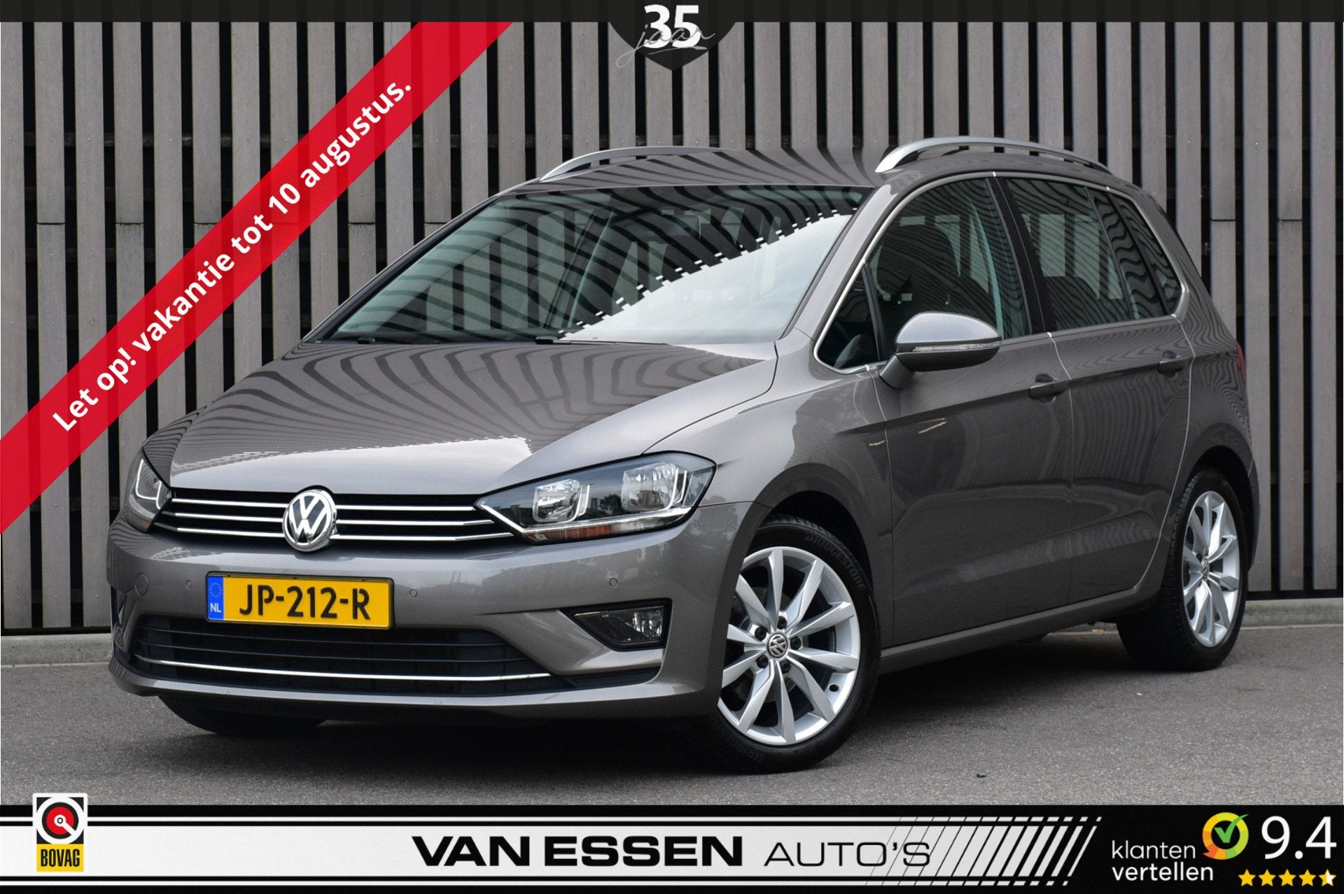 Volkswagen Golf Sportsvan 1.2 TSI Highline Airco Achteruitri, Gebruikt, Euro 6, Bedrijf, Handgeschakeld