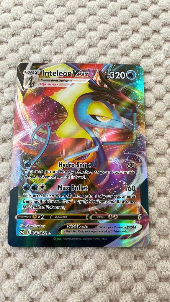 Pokémon kaart Intelion Vmax, Verzenden, Nieuw, Losse kaart