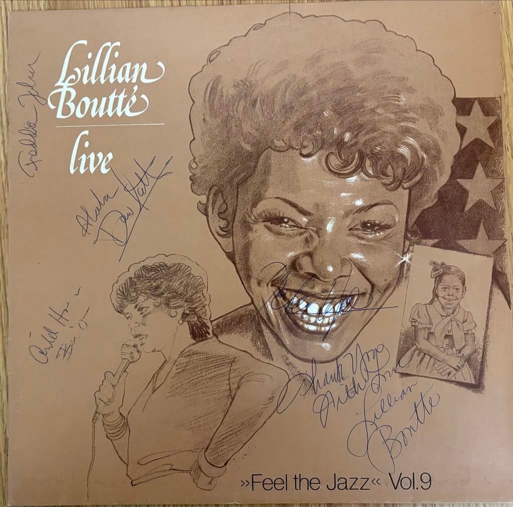 Lillian Boutté Live - Feel the Jazz Vol. 9 (Gesigneerd), Gebruikt, 1980 tot heden, Originele persing, Ophalen of Verzenden