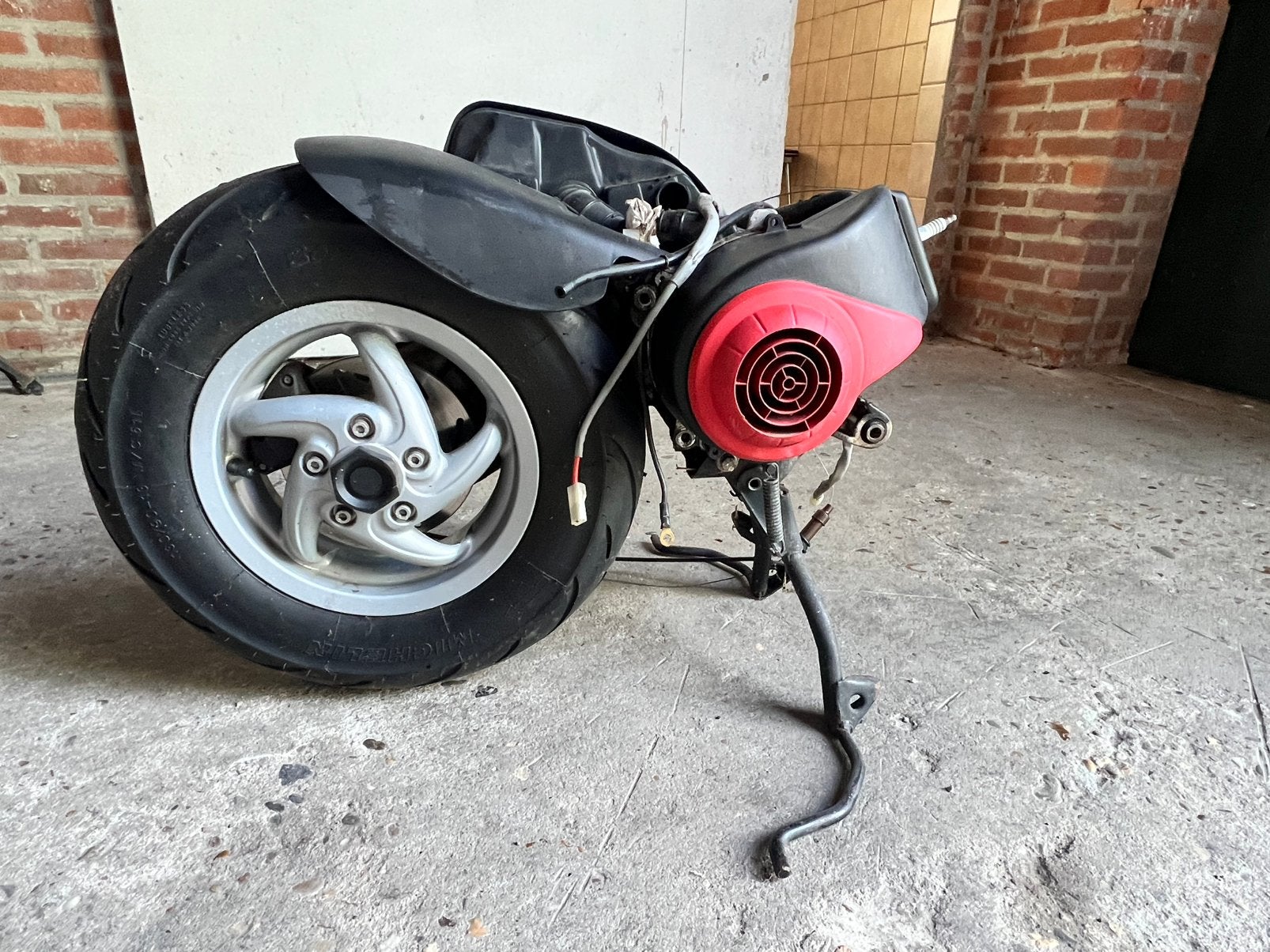 Gilera Stalker 50cc DD doubledisk AC blok compleet 6000km, Ophalen, Zo goed als nieuw, Blok, Piaggio